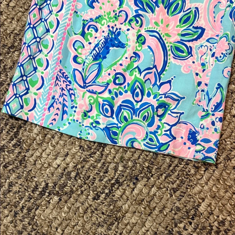 Lilly Pulitzer Bal Harbor Palazzo Style Blue and Pink Size XL - Picture 4 of 5